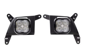 Chevrolet Silverado 2500 HD Fog Light Kit - Diode Dynamics - SS3 LED Dual-Color - Selectable 6000K white and 3000K yellow - `19-`23
